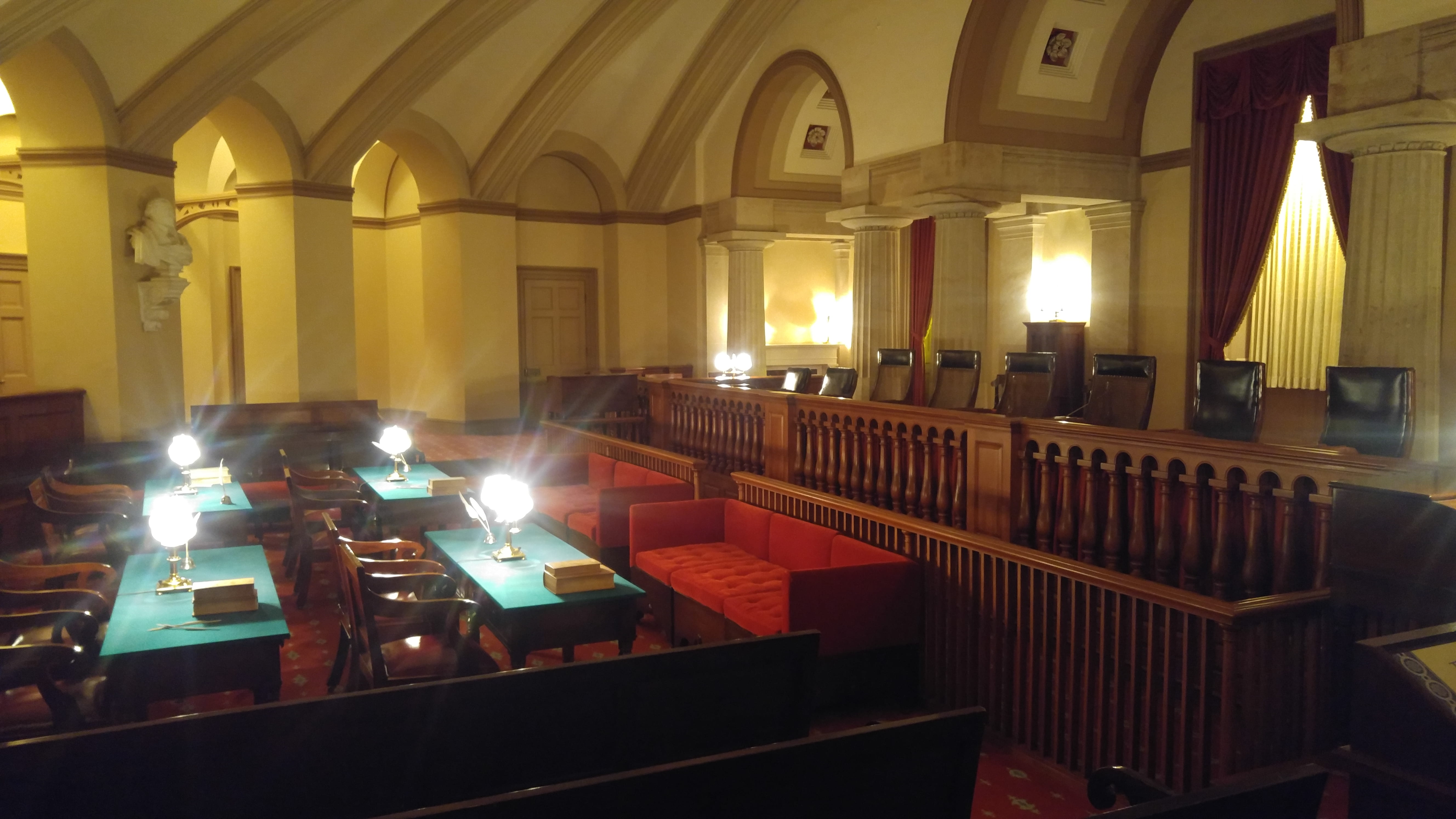 The old Supreme Court chamber